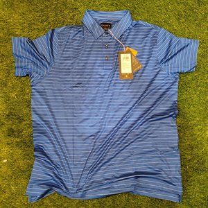 Men's Chase54 Dryfuze XL Golf Polo Blue NEW!